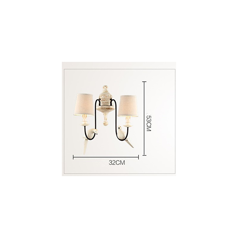 Apliques de parede Mini Style Traditional Classic Resina