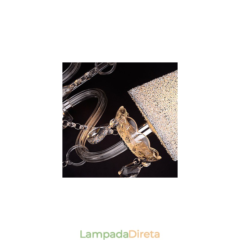 Apliques de parede de cristal Vidro clássico tradicional