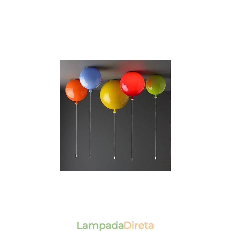Globo de metal moderno e contemporâneo embutido