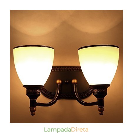 Mini Estilo Arandelas de Parede Modernas Contemporâneas Metal