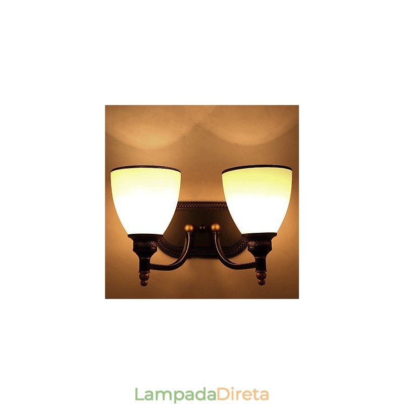 Mini Estilo Arandelas de Parede Modernas Contemporâneas Metal