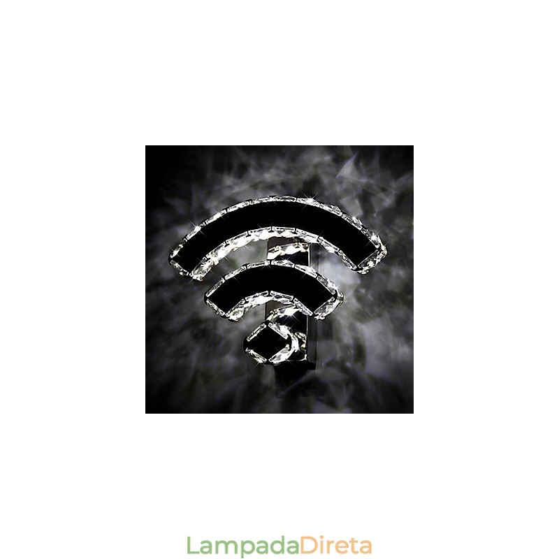 Apliques de parede de cristal Metal moderno e contemporâneo