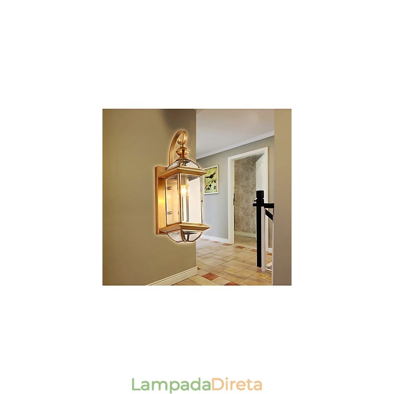 Apliques de parede Mini Style Traditional Classic Metal
