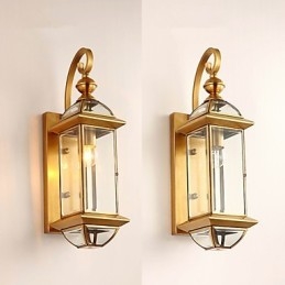Apliques de parede Mini Style Traditional Classic Metal