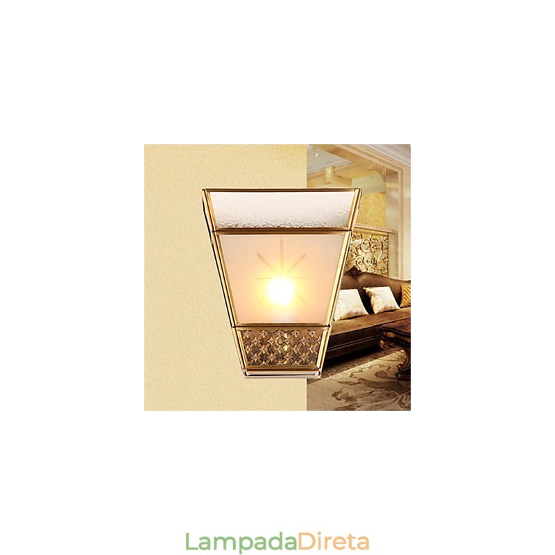Apliques de parede Mini Style Traditional Classic Metal