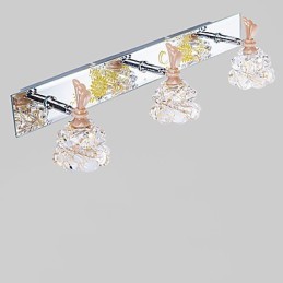 Apliques de parede Iluminação de banheiro Moderno Contemporâneo Metal