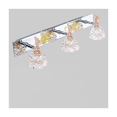 Apliques de parede Iluminação de banheiro Moderno Contemporâneo Metal