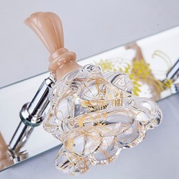 Apliques de parede Iluminação de banheiro Moderno Contemporâneo Metal