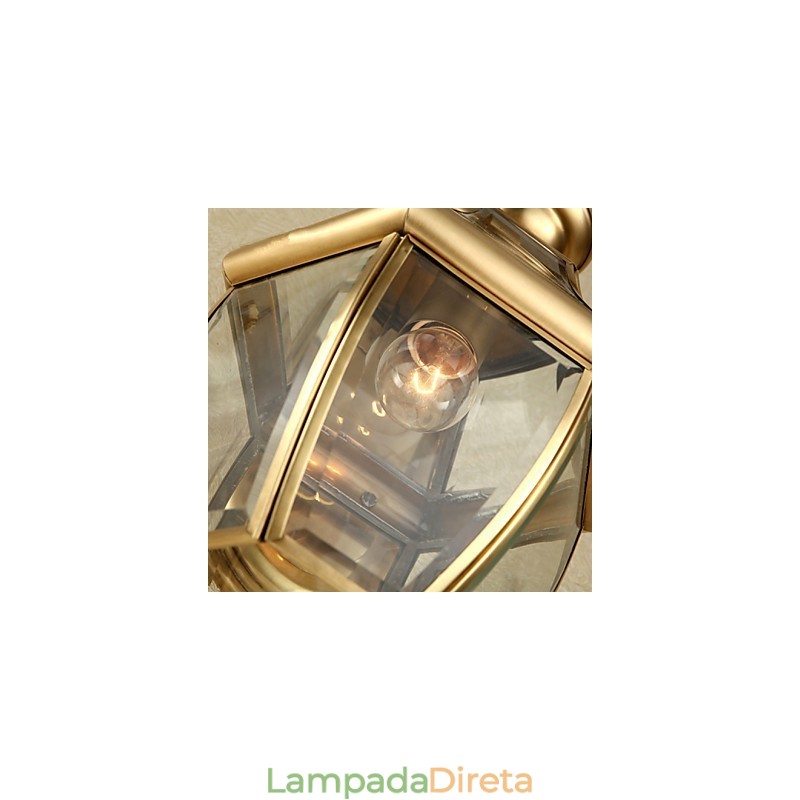 Apliques de parede Mini Style Traditional Classic Metal