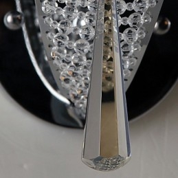 Apliques de parede de cristal Metal moderno e contemporâneo