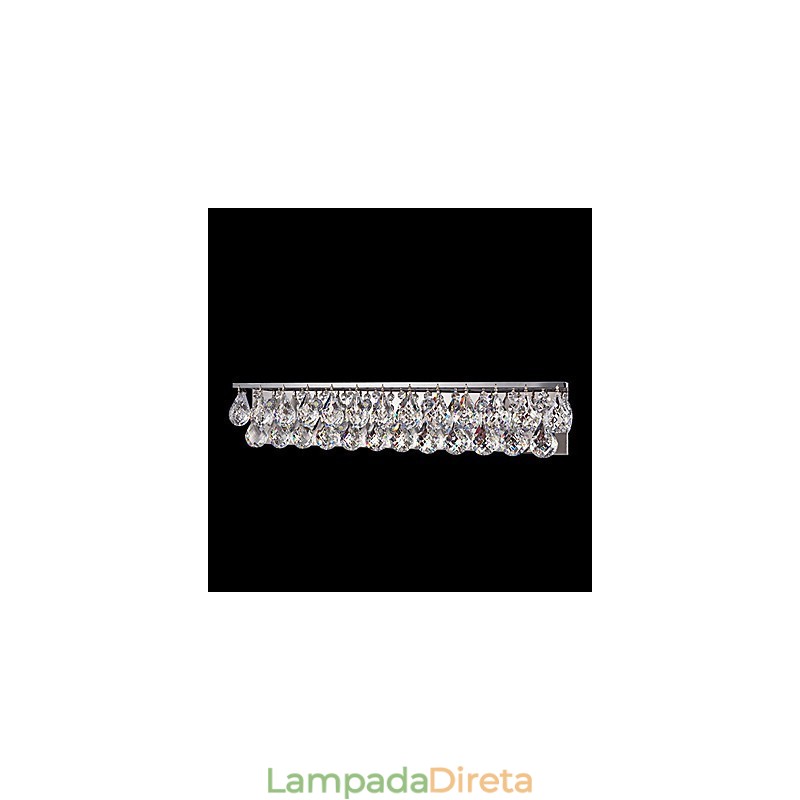 Apliques de parede de cristal Metal moderno e contemporâneo