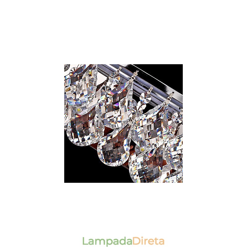 Apliques de parede de cristal Metal moderno e contemporâneo