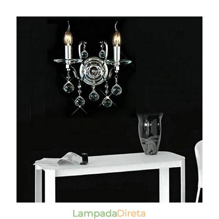 Apliques de parede de cristal Metal clássico tradicional Apliques de parede de cristal Metal clássico tradicional