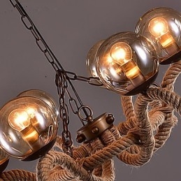 Lustre Mini Estilo Vintage Metal