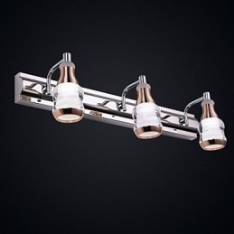 Apliques de parede Iluminação de banheiro Moderno Contemporâneo Metal