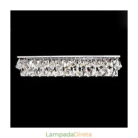 Luminárias de parede de cristal embutidas modernas contemporâneas de metal Luminárias de parede de cristal embutidas modernas contemporâneas de metal