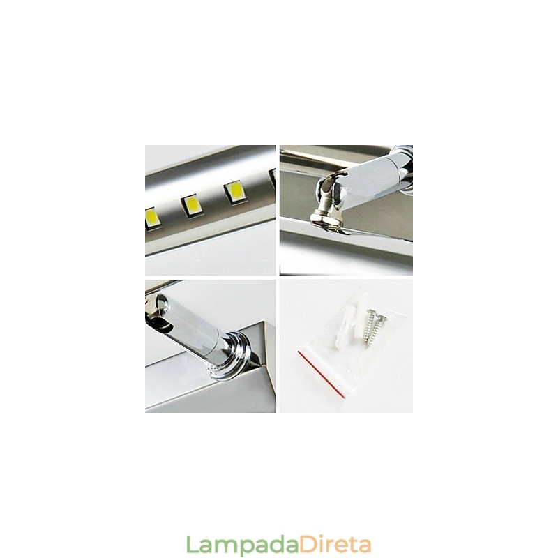 Espelho de luz frontal