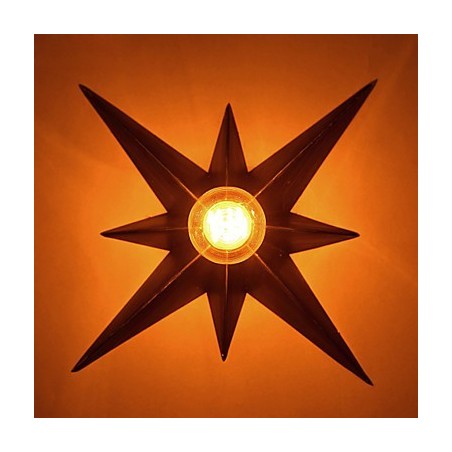 Breve iluminação de estrela de cinco pontas, luminária de parede moderna personalizada, lâmpadas de habitação infantil Breve iluminação de estrela de cinco pontas, luminária de parede moderna personalizada, lâmpadas de habitação infantil