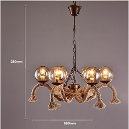 Lustre Mini Estilo Vintage Metal
