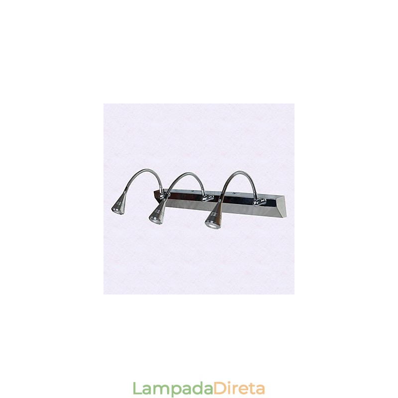 Apliques de parede de cristal Luzes de braço oscilante Luzes de parede de leitura Lodge rústico Metal