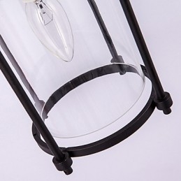 Luminárias de parede estilo industrial criativo com lâmpada de flauta Edison e luzes de decoração de bar interno