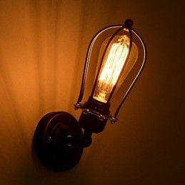Luminária de parede Matel estilo luxo 1 luz