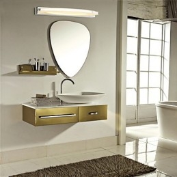 Luminária Espelho Aço Inox e Acrílico