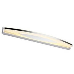 Luminária Espelho Aço Inox e Acrílico