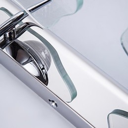 Apliques de parede Iluminação de banheiro Moderno Contemporâneo Metal