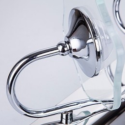 Apliques de parede Iluminação de banheiro Moderno Contemporâneo Metal