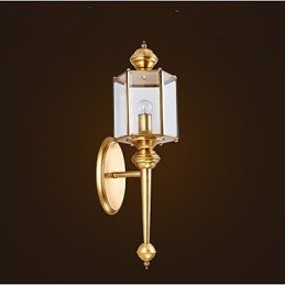 Lâmpada de jardim Lâmpada de cobre completa Lâmpada externa Lâmpada à prova d'água B