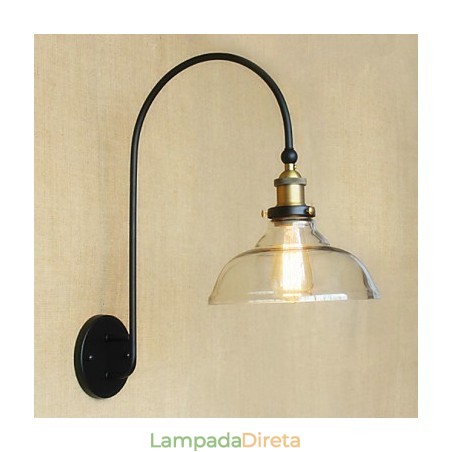 Apliques de parede Iluminação de banheiro Luzes de parede externas Luzes de parede de leitura Tradicional Clássico Metal Apliques de parede Iluminação de banheiro Luzes de parede externas Luzes de parede de leitura Tradicional Clássico Metal