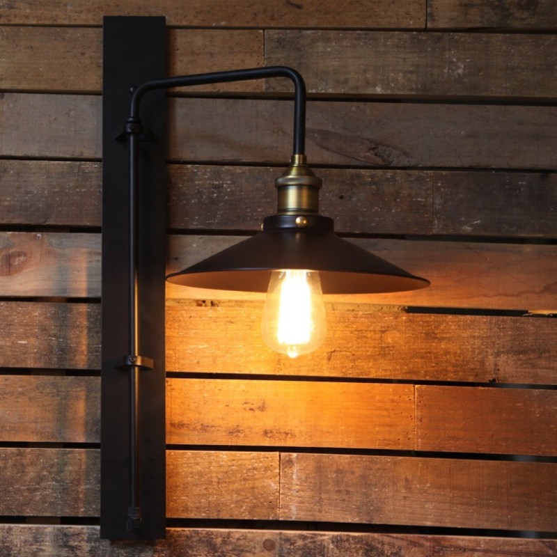 Novo Loft Retro DIY Industrial Vintage Luminária de parede Luminária de parede