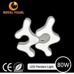Iluminação pendente de 80 W de venda quente e branca quente