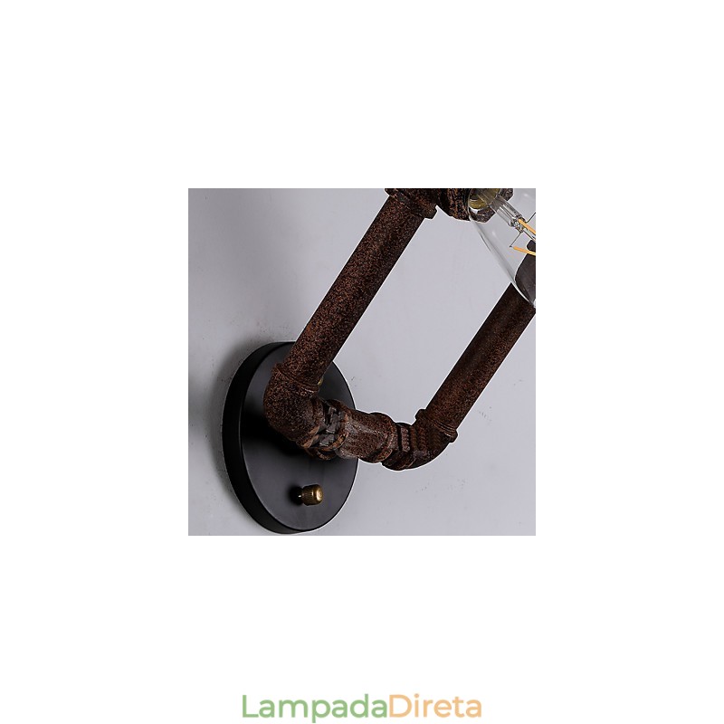 Mini Estilo Arandelas de Parede Modernas Contemporâneas Metal
