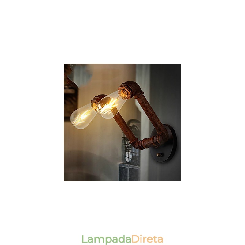 Mini Estilo Arandelas de Parede Modernas Contemporâneas Metal