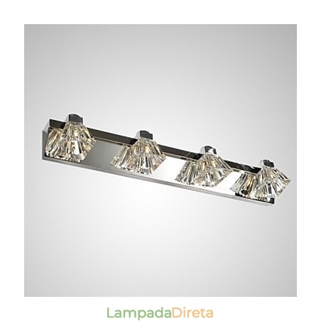 Apliques de parede de cristal Moderno Contemporâneo G4 Metal Apliques de parede de cristal Moderno Contemporâneo G4 Metal