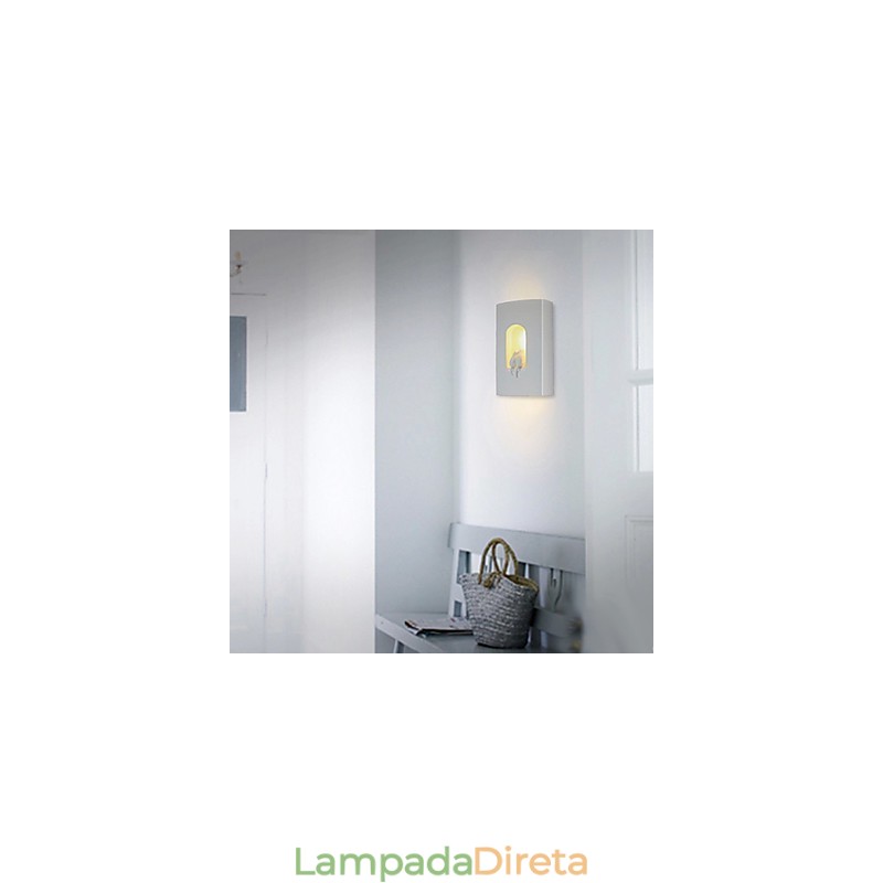 Luminária de parede moderna branca e moderna Luminária de parede de cabeceira Luminária de parede com espelho Luminária de parede para quarto
