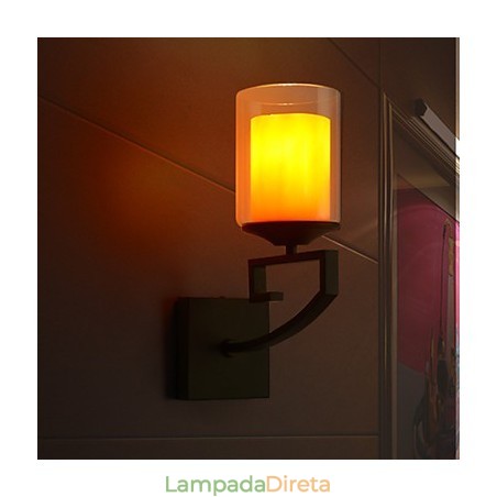 Retro Vidro Simples Cabeça Única Luminária de Parede Luminária de Parede Cristal Moderno Contemporâneo Metal Retro Vidro Simples Cabeça Única Luminária de Parede Luminária de Parede Cristal Moderno Contemporâneo Metal