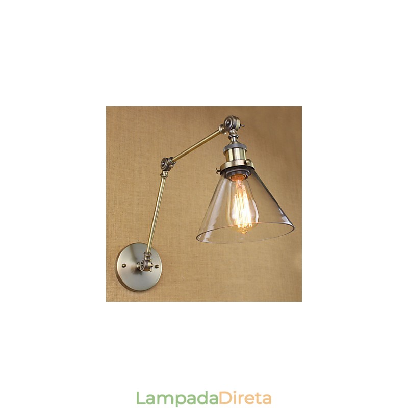 Arandela decorativa complexa de cor bronze verde vila mediterrânea