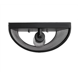 Luminária de parede estilo vintage, malha de arame de aço e metal, sala de estar, corredor, sótão, garagem, porão