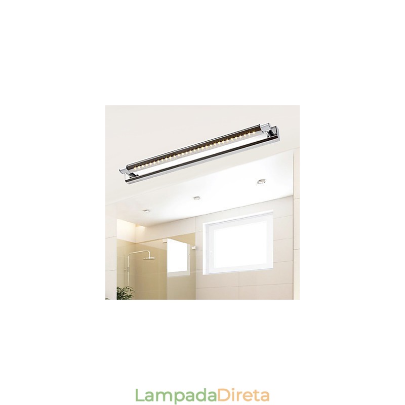 Iluminação de banheiro Wall Washers Luzes de parede de leitura Mini estilo moderno contemporâneo Metal