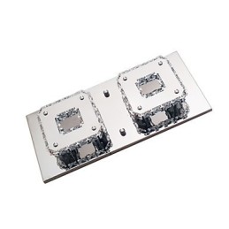 Montagem embutida de metal galvanizado contemporâneo moderno