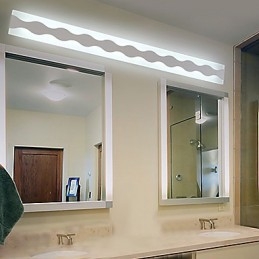 Apliques de parede Iluminação de banheiro Moderno Contemporâneo PVC