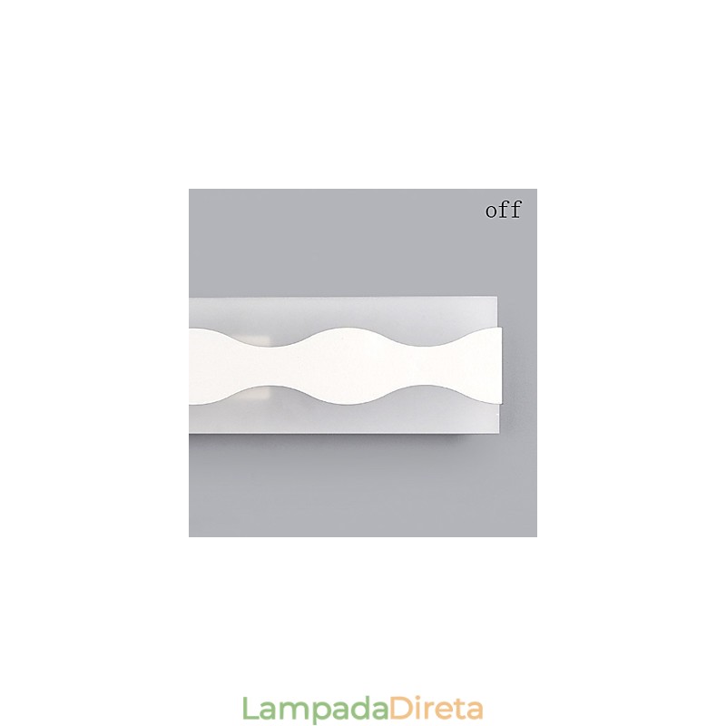 Apliques de parede Iluminação de banheiro Moderno Contemporâneo PVC