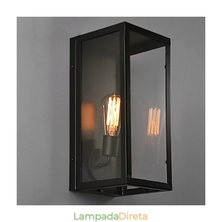 Luminária de parede de cabeceira de ferro retrô Village Pastoral Living Room Luminária de parede para sala de jantar Luminária de parede de cabeceira de ferro retrô Village Pastoral Living Room Luminária de parede para sala de jantar