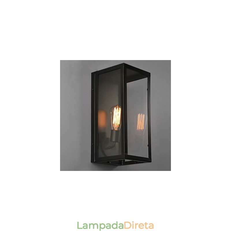 Luminária de parede de cabeceira de ferro retrô Village Pastoral Living Room Luminária de parede para sala de jantar