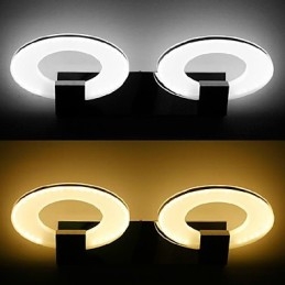 Iluminação de banheiro Wall Washers Luzes de parede de leitura Mini estilo moderno contemporâneo Metal