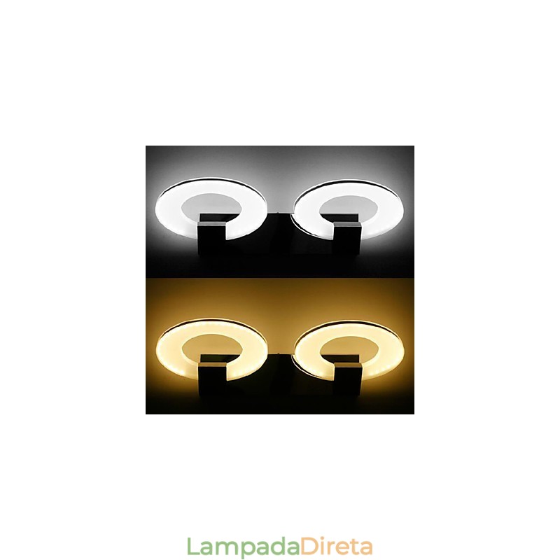 Iluminação de banheiro Wall Washers Luzes de parede de leitura Mini estilo moderno contemporâneo Metal