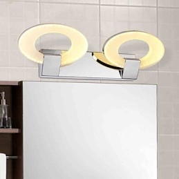 Iluminação de banheiro Wall Washers Luzes de parede de leitura Mini estilo moderno contemporâneo Metal